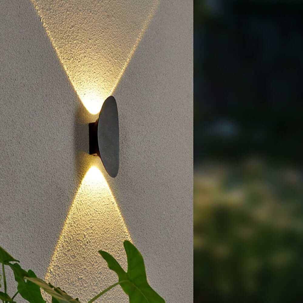 Modern Utomhusvägglampa - Oval & Rektangulär Design