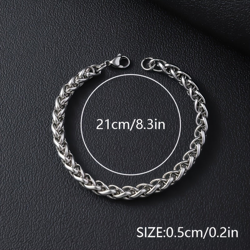 UrbanSteel Armband Set – Djärvt och Trendigt för Män