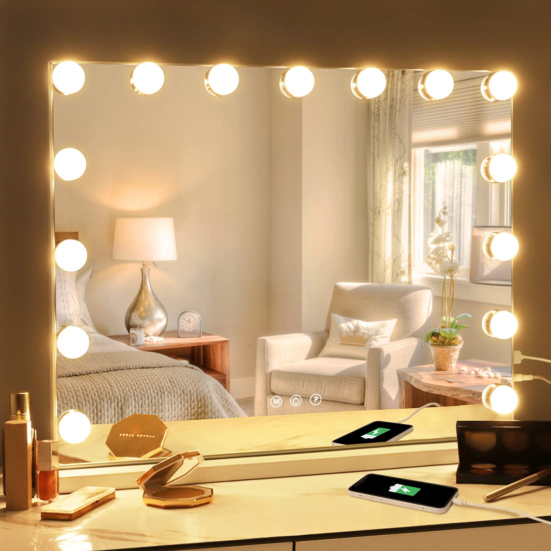 Makeup Spegelbelysning - GlowLuxe