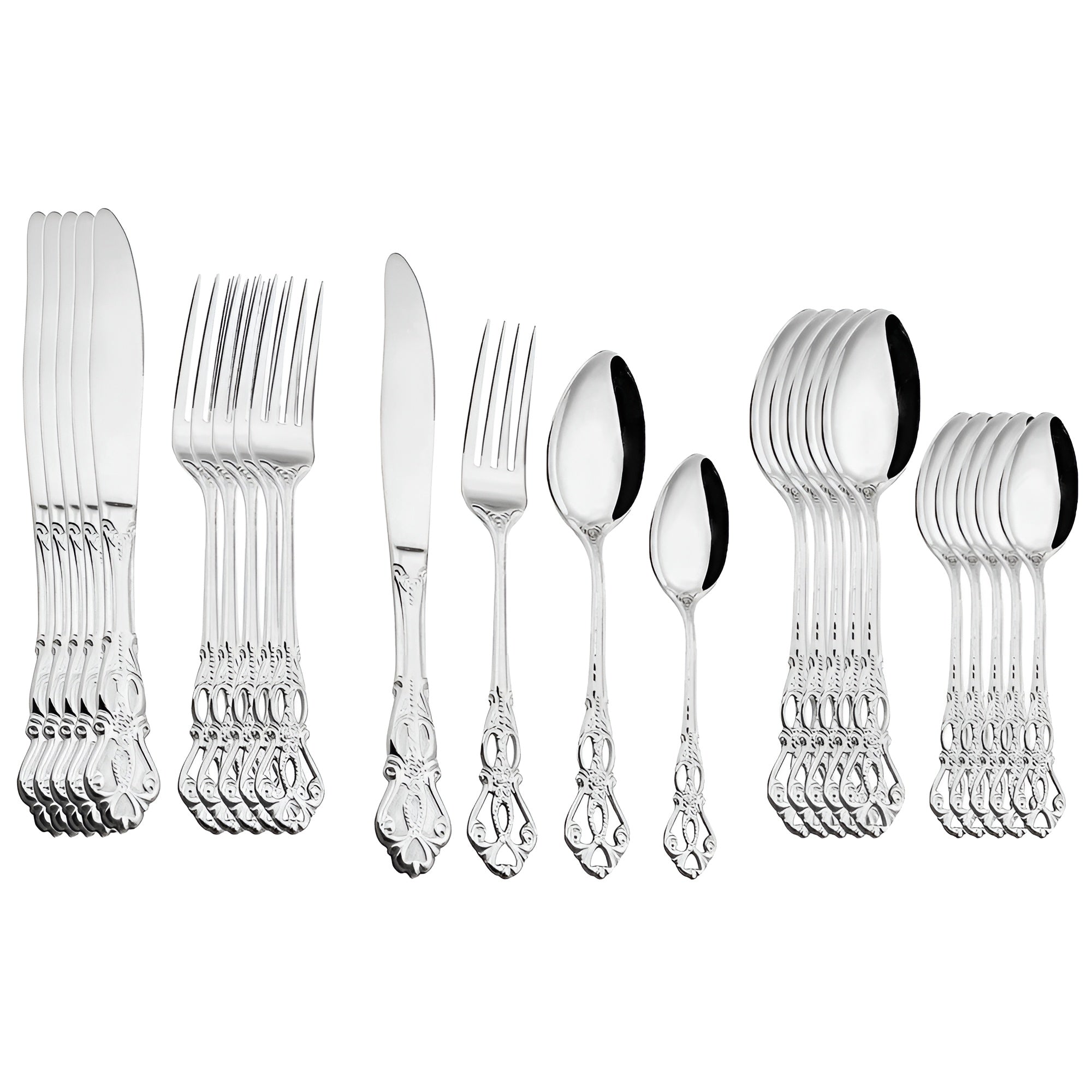 Lyxigt 24-delars Bestickset – RoyalCutlery