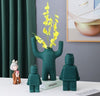 Robotväxter i keramik - BrickBotanica