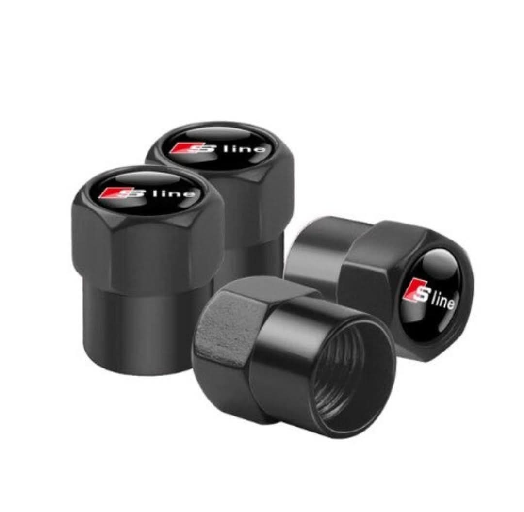 Varumärke Ventilkapslar Set (4 Bitar) - WheelTops