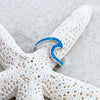 Ocean Waves Ring i Opal och Silver – Livia