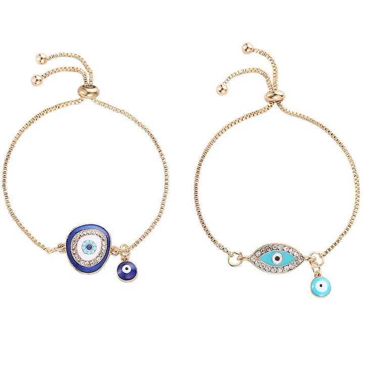 Ondskefullt Öga Armband i Etnisk Stil – Selene