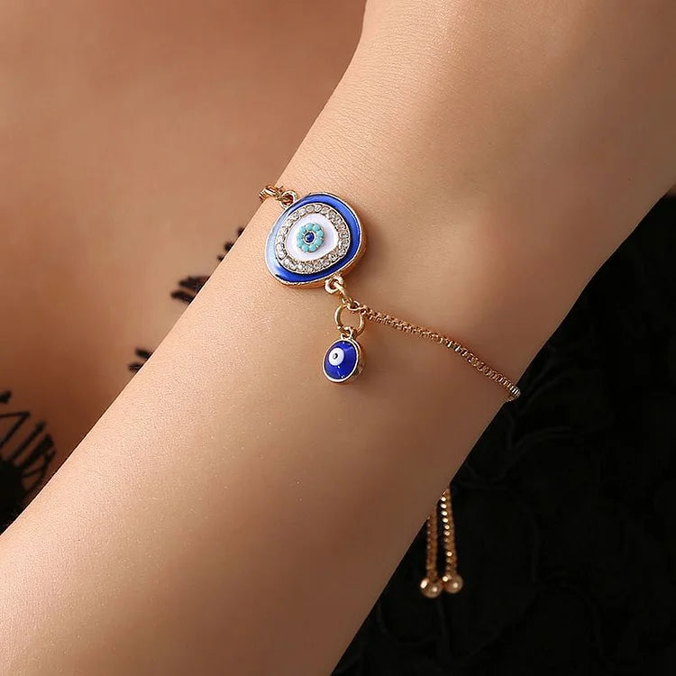 Ondskefullt Öga Armband i Etnisk Stil – Selene