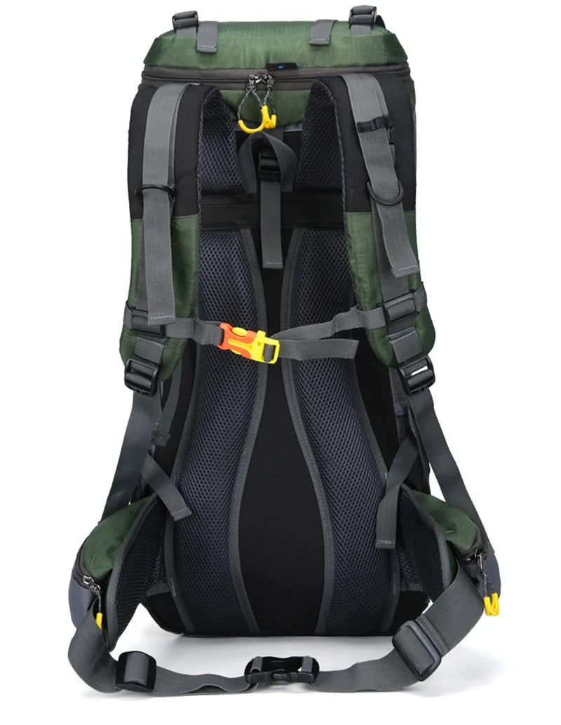 OutdoorHaven Ryggsäck - 60L - Vattentät och Hållbar