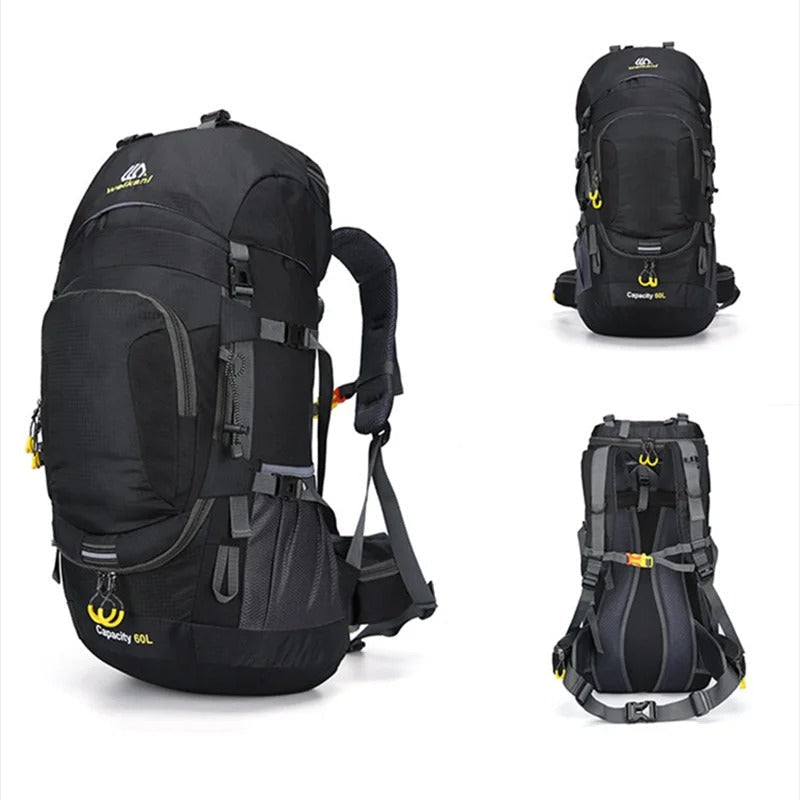 OutdoorHaven Ryggsäck - 60L - Vattentät och Hållbar