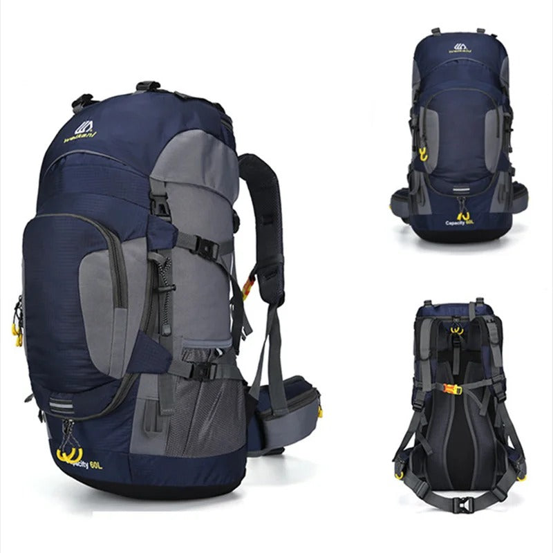OutdoorHaven Ryggsäck - 60L - Vattentät och Hållbar