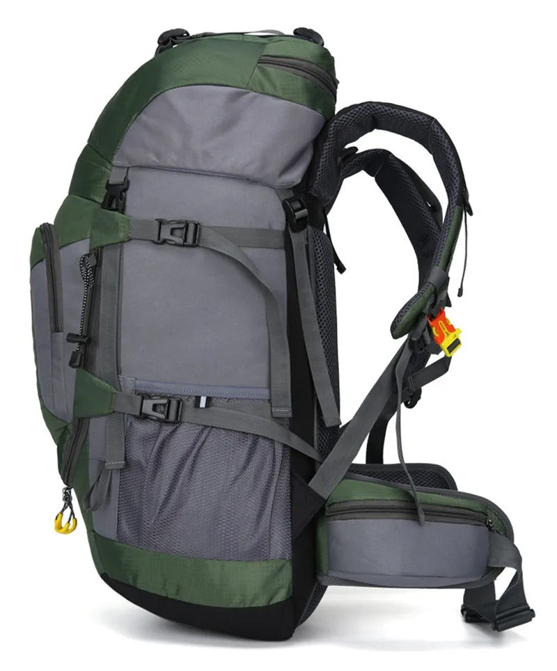 OutdoorHaven Ryggsäck - 60L - Vattentät och Hållbar