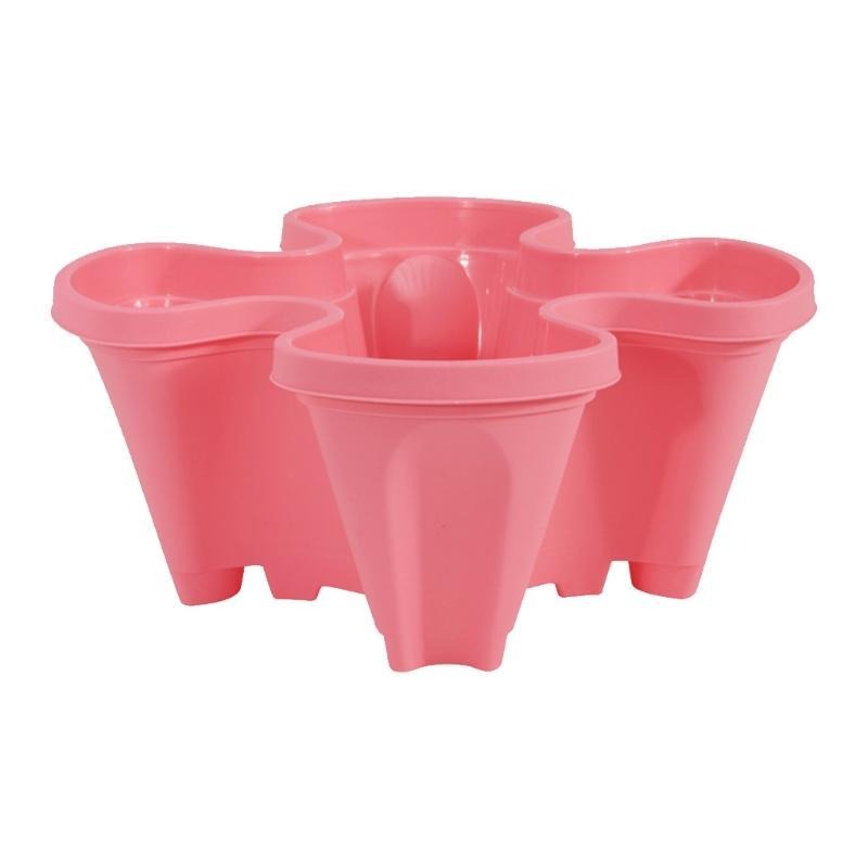 Platsbesparande Stapelbara Blomkrukor - StrawberryStack
