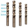 M35 5% Kobolt Spiralborrsats 3/4/5/6 mm - CobaltDrill