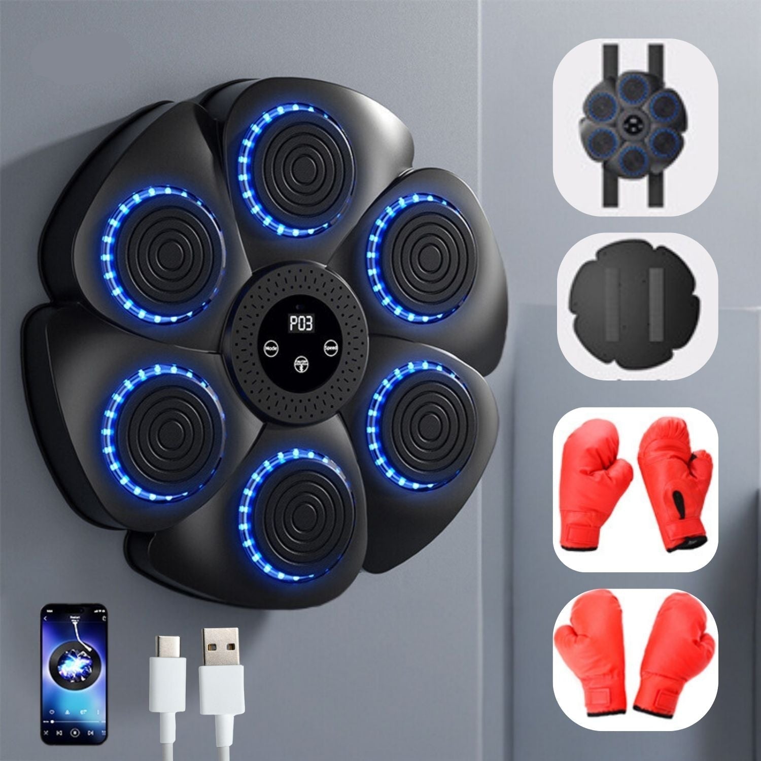 Interaktiv Smart Boxningsmaskin – PunchTech