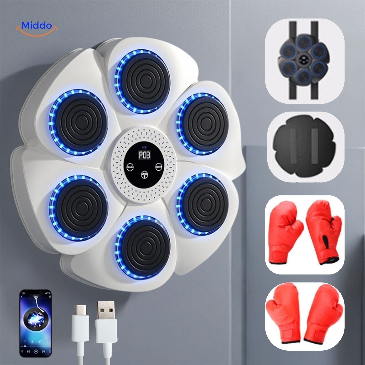 Interaktiv Smart Boxningsmaskin – PunchTech