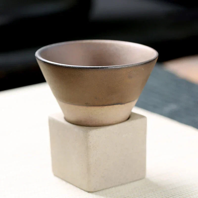 Handgjord japansk kaffe- och tekopp - ZenCraft