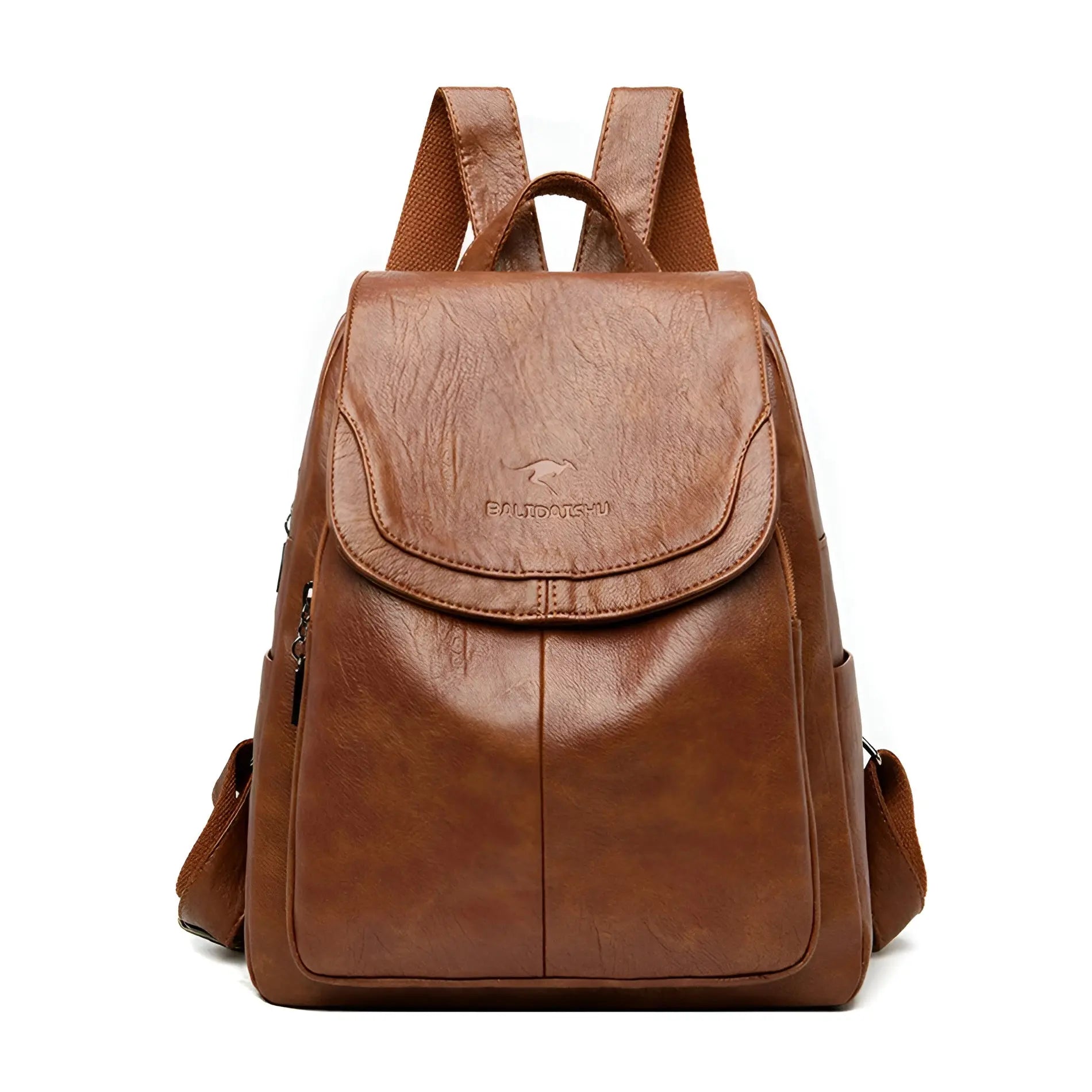 Vintage Läder Damryggsäck – Isabella