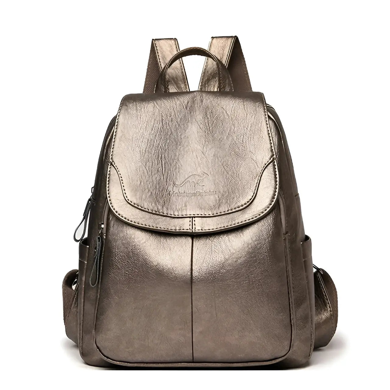 Vintage Läder Damryggsäck – Isabella