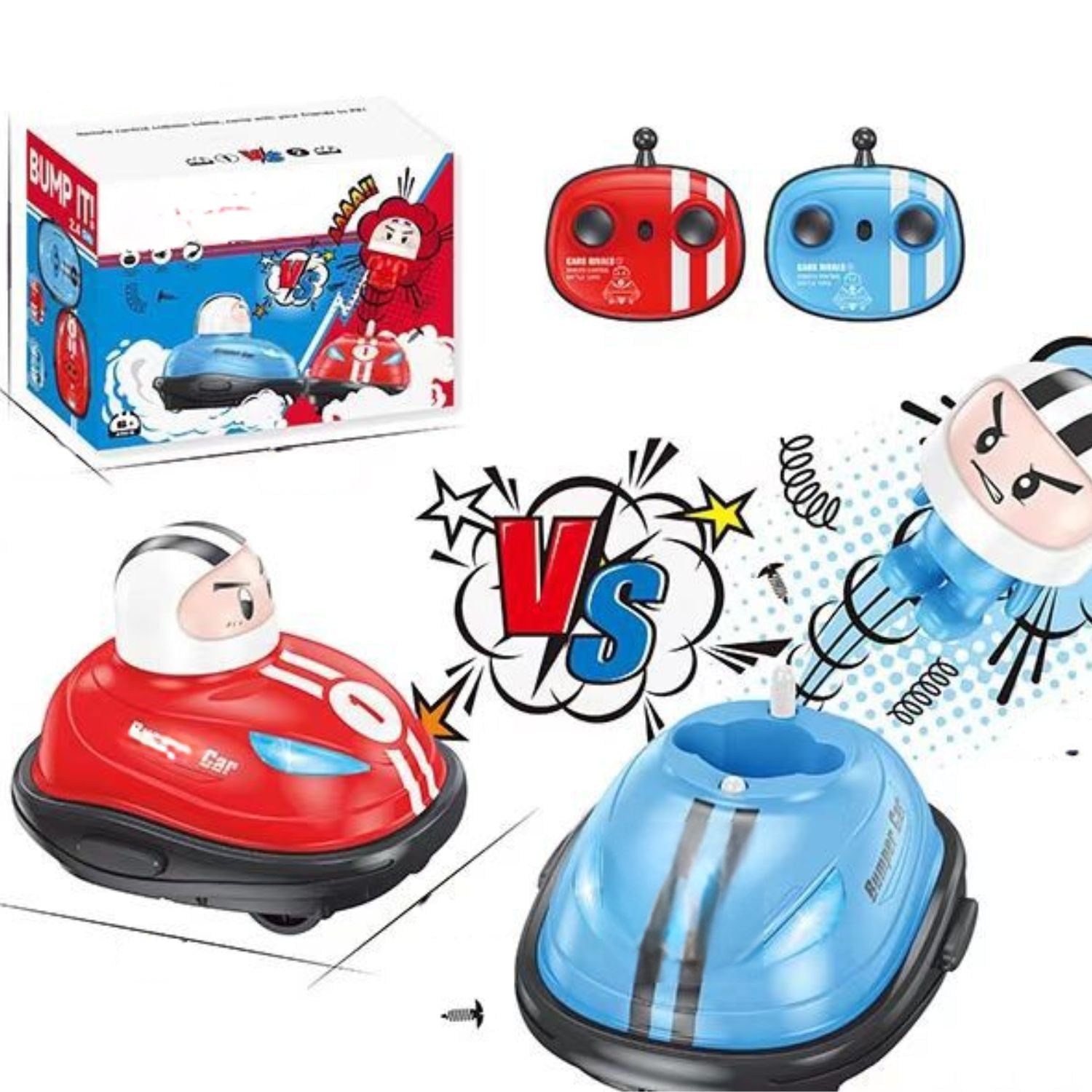 Mini RC Drift Karts för 2 Spelare – TurboClash Duo