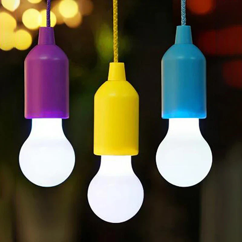 Färgglad Bärbar Hängande Lampa - ChromaGlow