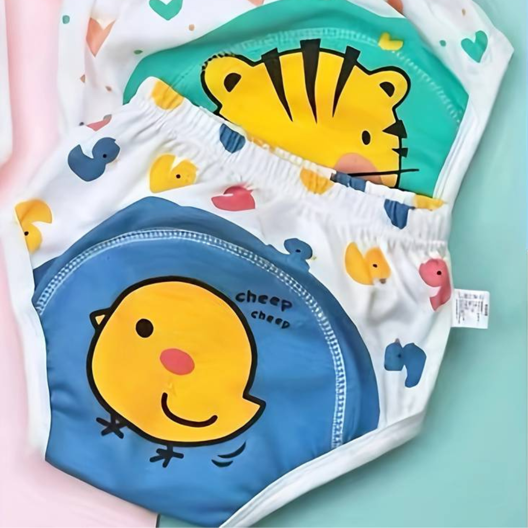Set med 3 Baby Potty Träningsbyxor - PottyPals