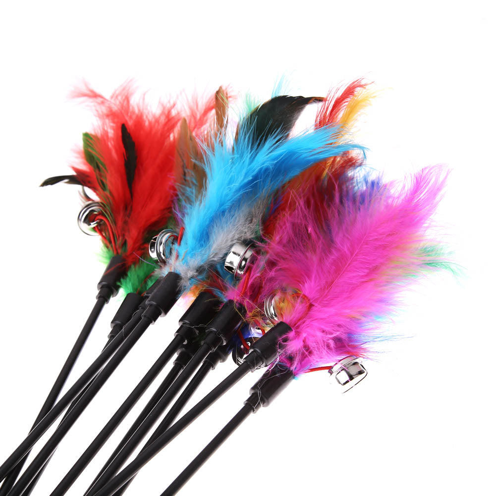 Kattleksak med Fjädrar (5 Delar) – FeatherChase