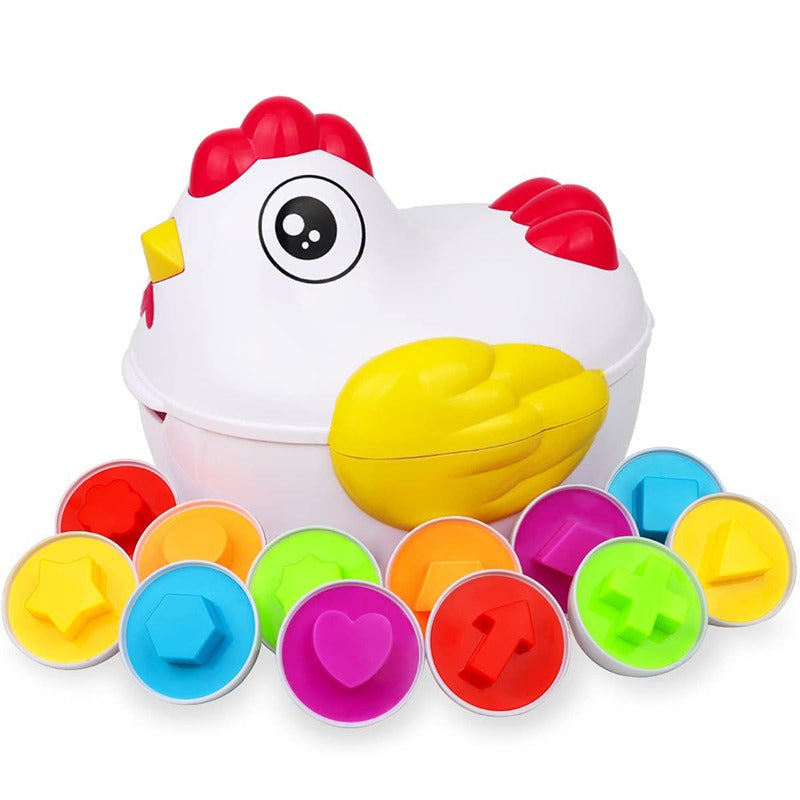 Kreativ Äggpussel för Barn - EggCiting Pusselset