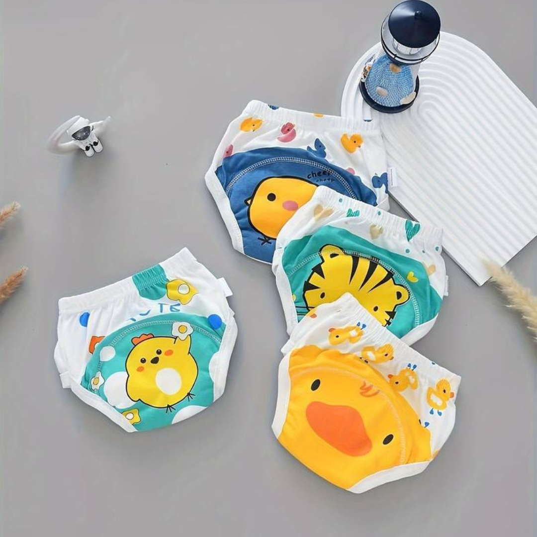 Set med 3 Baby Potty Träningsbyxor - PottyPals