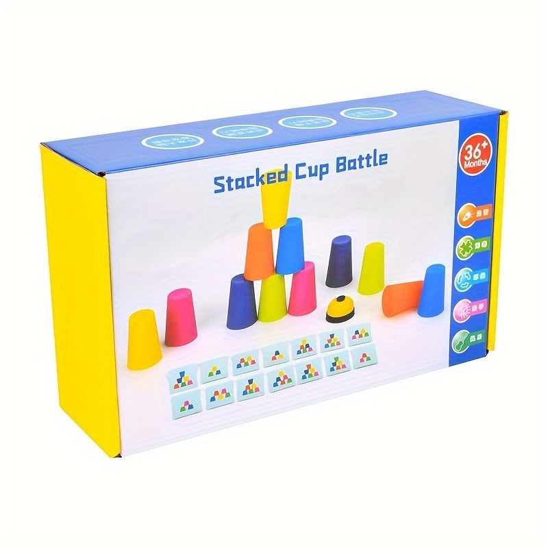 Utbildande Stapelkoppspusselspel - StackSmart