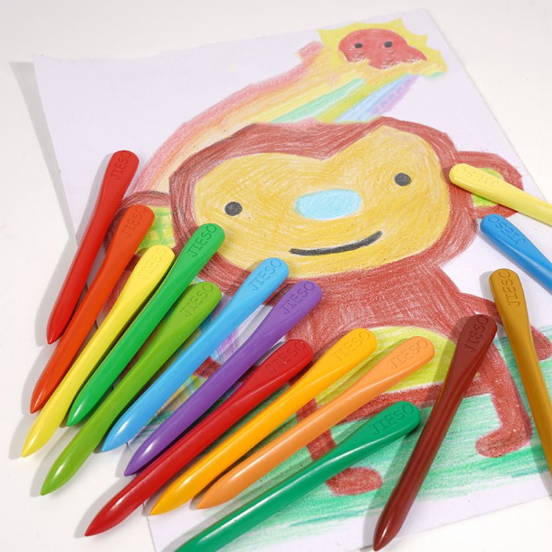 Naturliga Färgglada Kritor - EcoCrayons