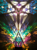 Glasblocksstil LED-bordslampa - LumiAura