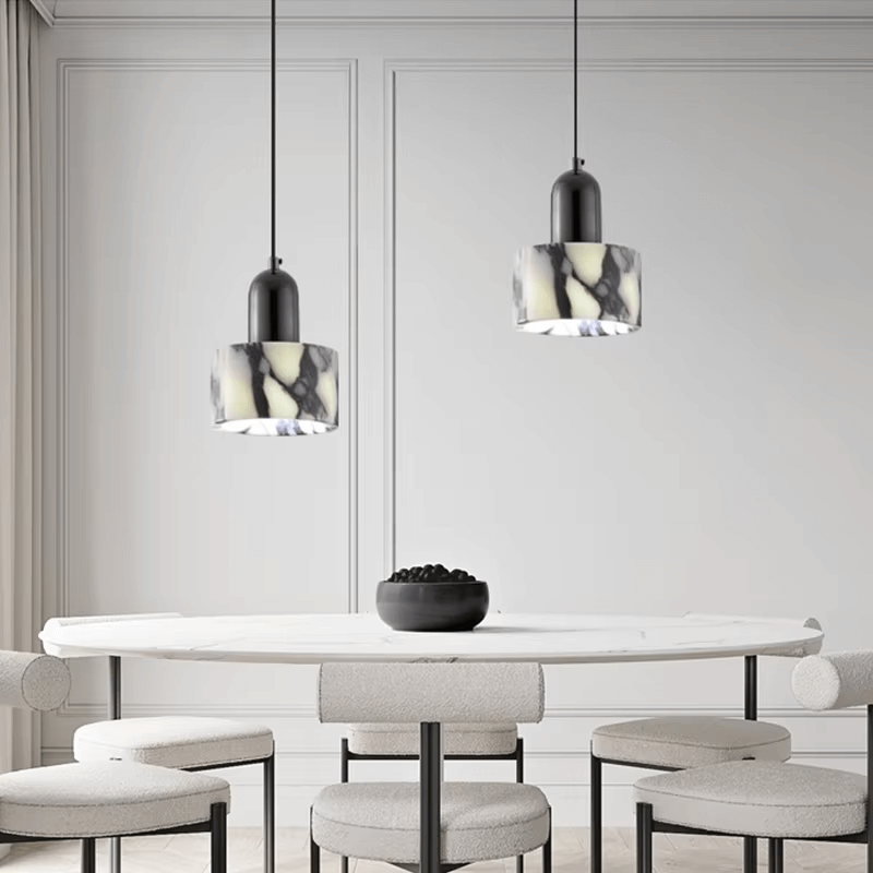 Taklampa Marmor Look - Stämningsfull Belysning