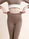 AstraWeave Cashmere-fodrade Vinterleggings För Mysig Värme