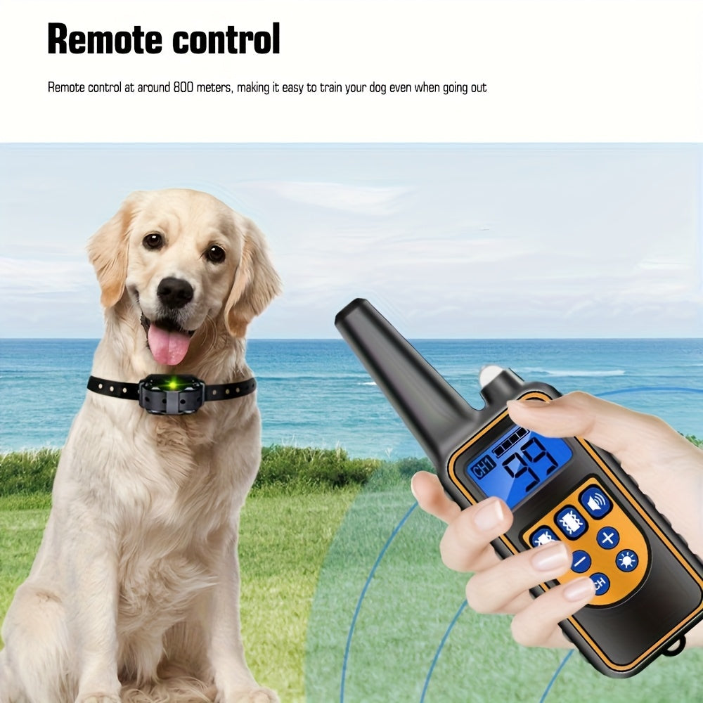 Smart Trainer Pro – Uppladdningsbar fjärrkontroll för hundhalsband med pip och vibration
