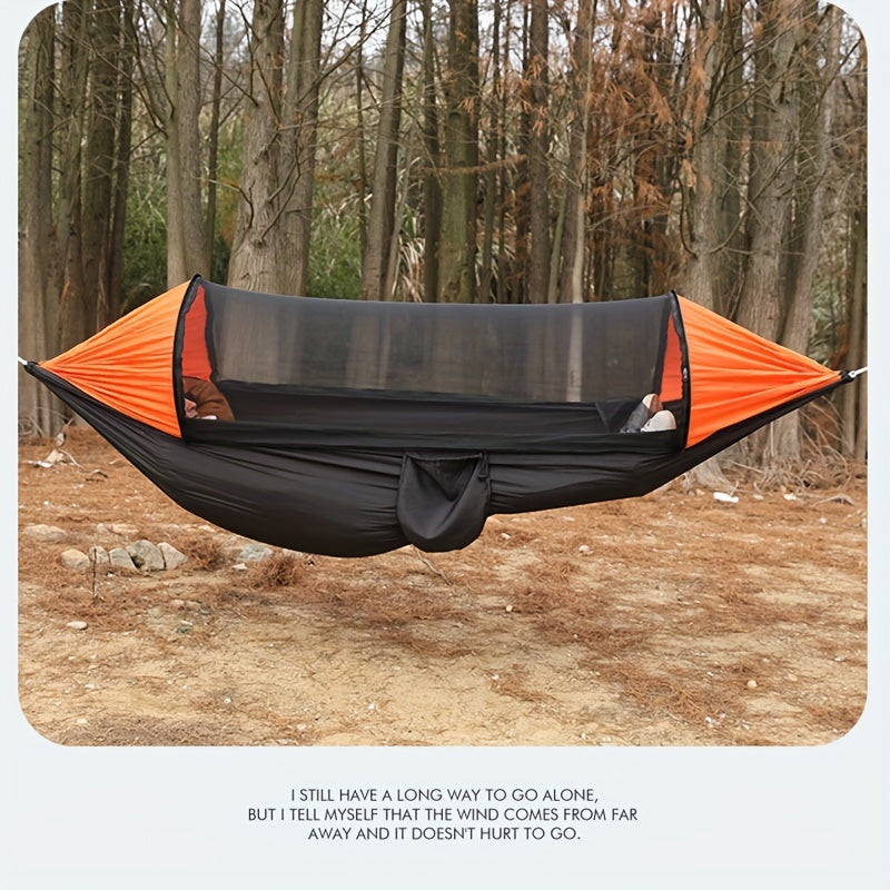 Relax Plus Anti-Myg Hammock – Säker, Rymlig och Bekväm för Utomhusbruk