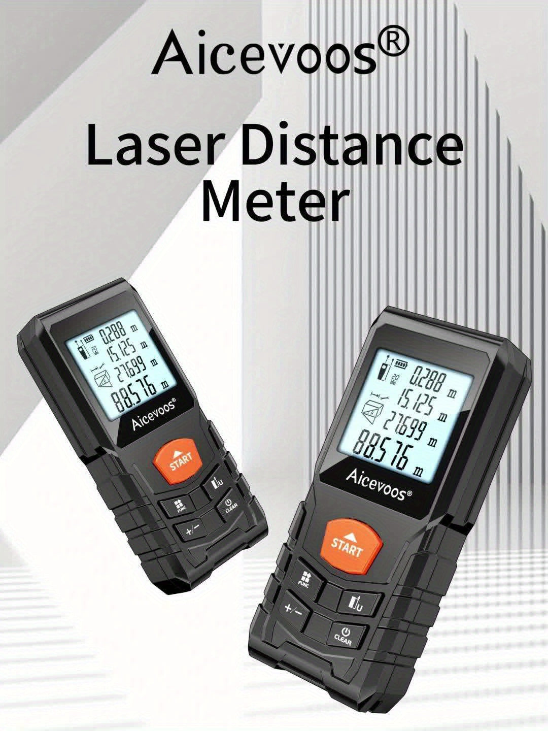 Kompakt Laseravståndsmätare – Noggrant och Robust Mätinstrument