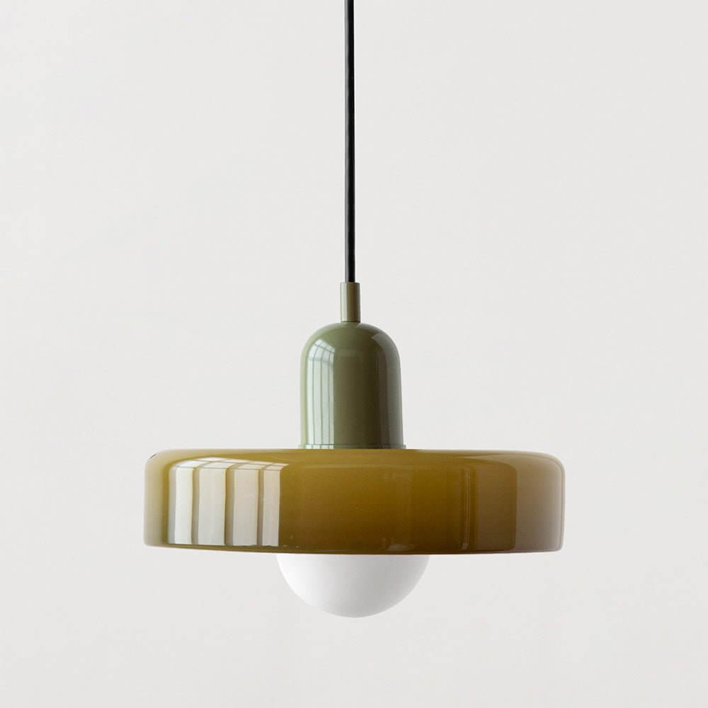 Färgglad Glas Taklampa - Modern Design