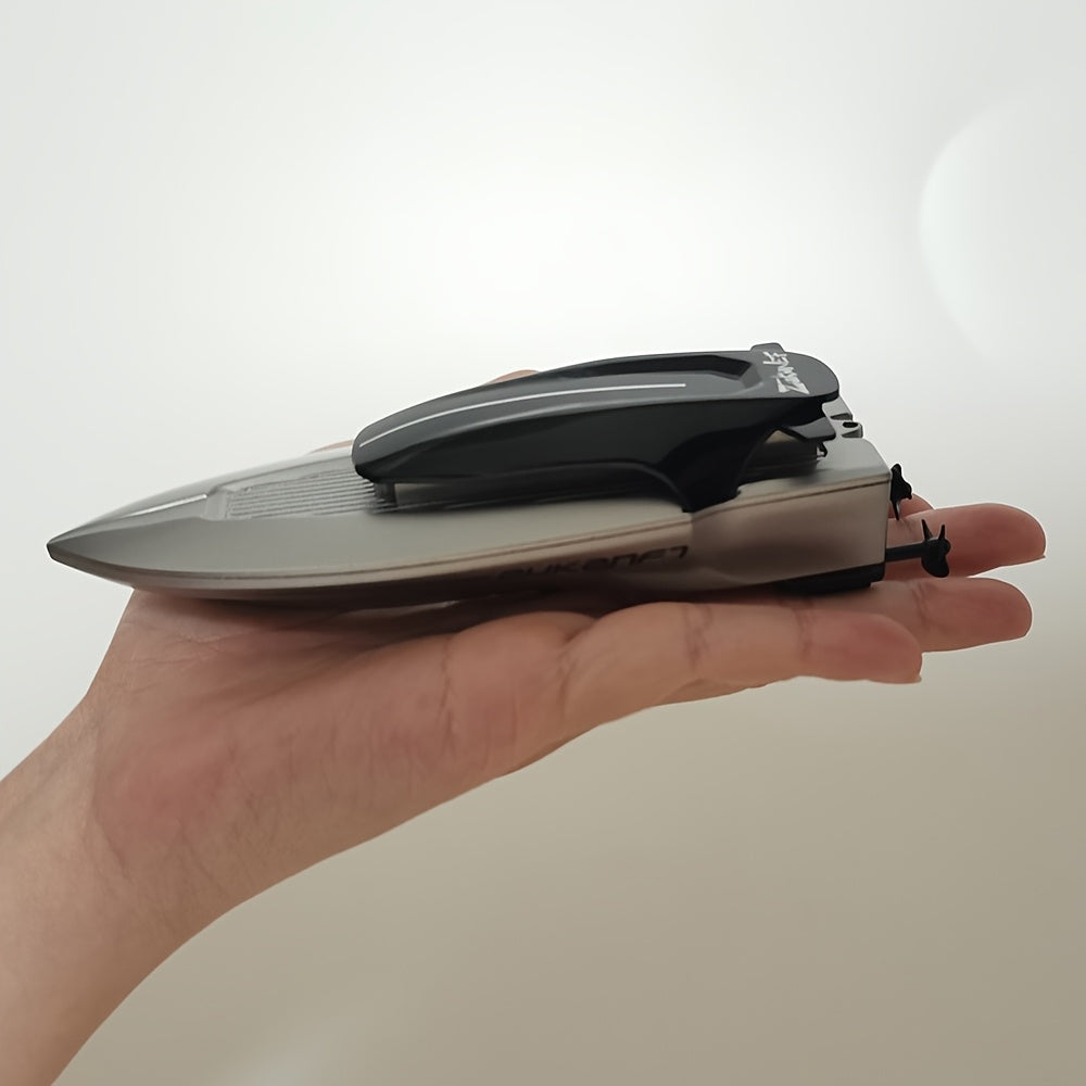 Vatten Mini Leksaksbåt – Fjärrstyrd med LED-belysning