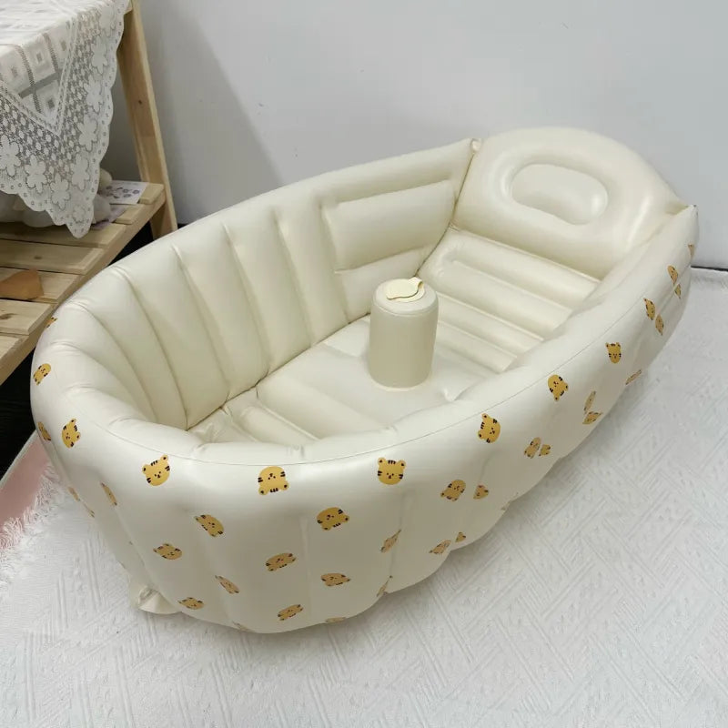 Uppblåsbar Babytub för Resor – BubbleNest