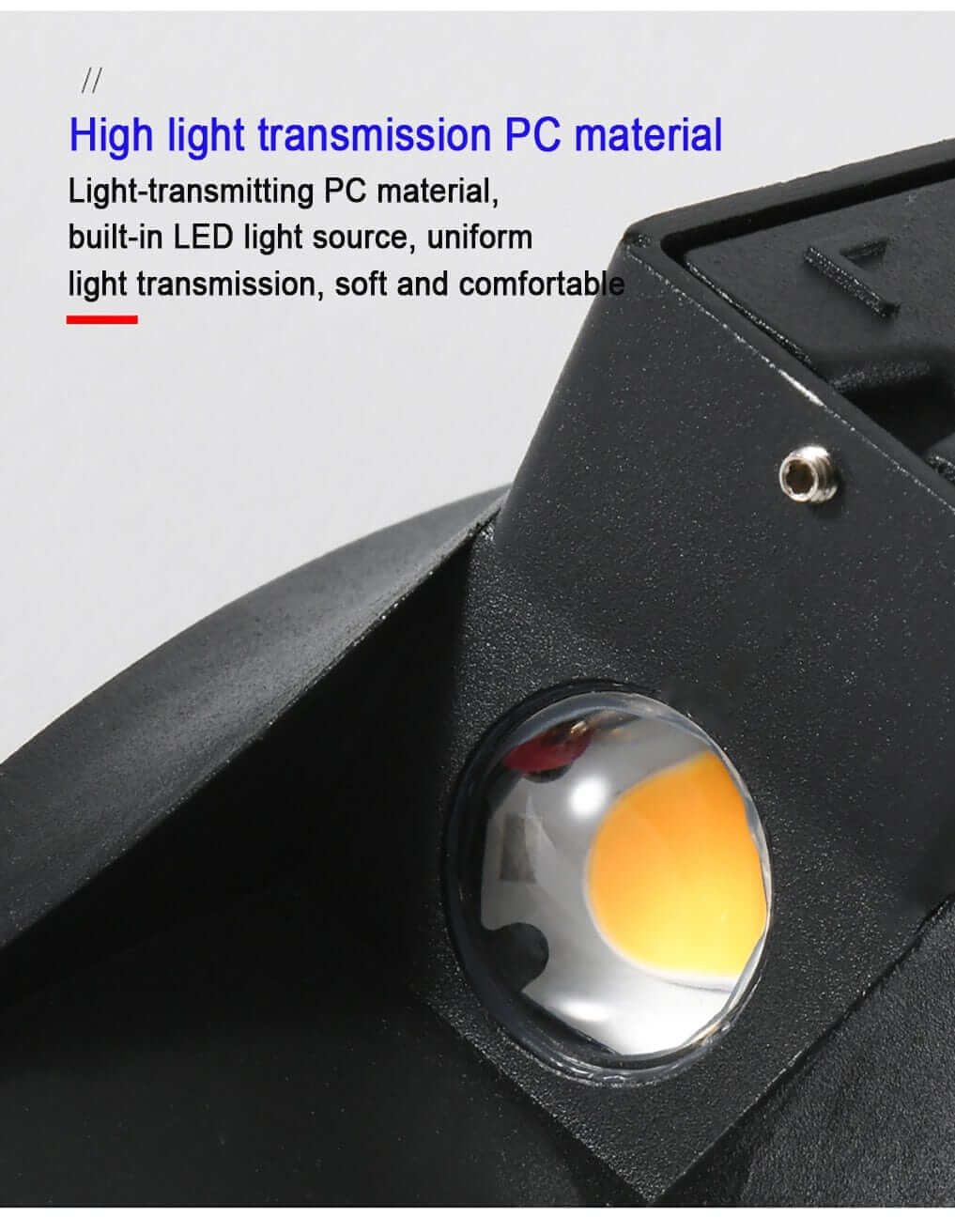 Modern Utomhusvägglampa - Oval & Rektangulär Design