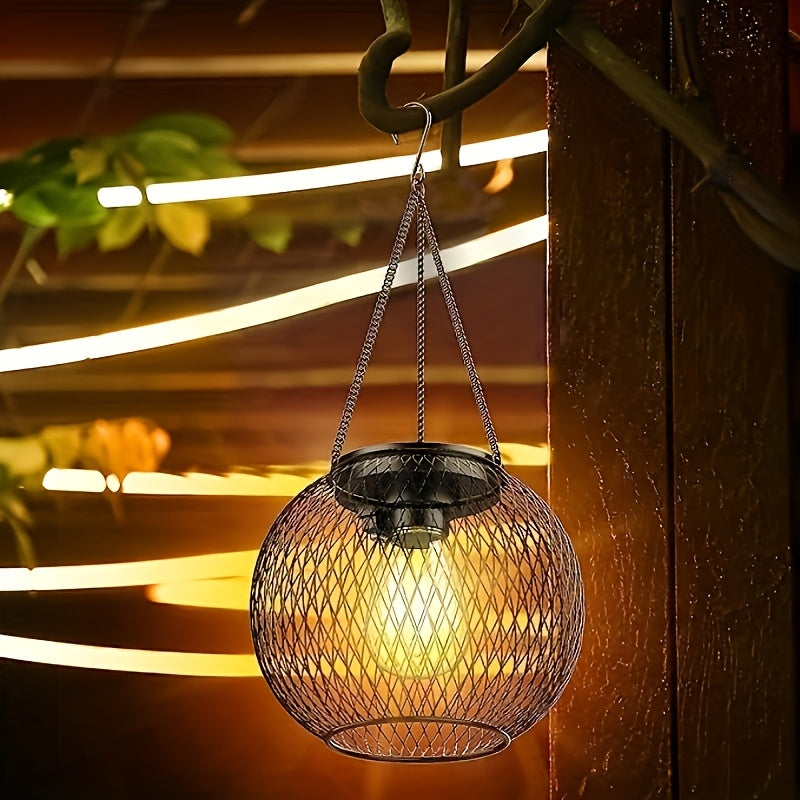 Trä Solar Trädgårdslampa – Idealisk för Kvällsbelysning i Trädgården