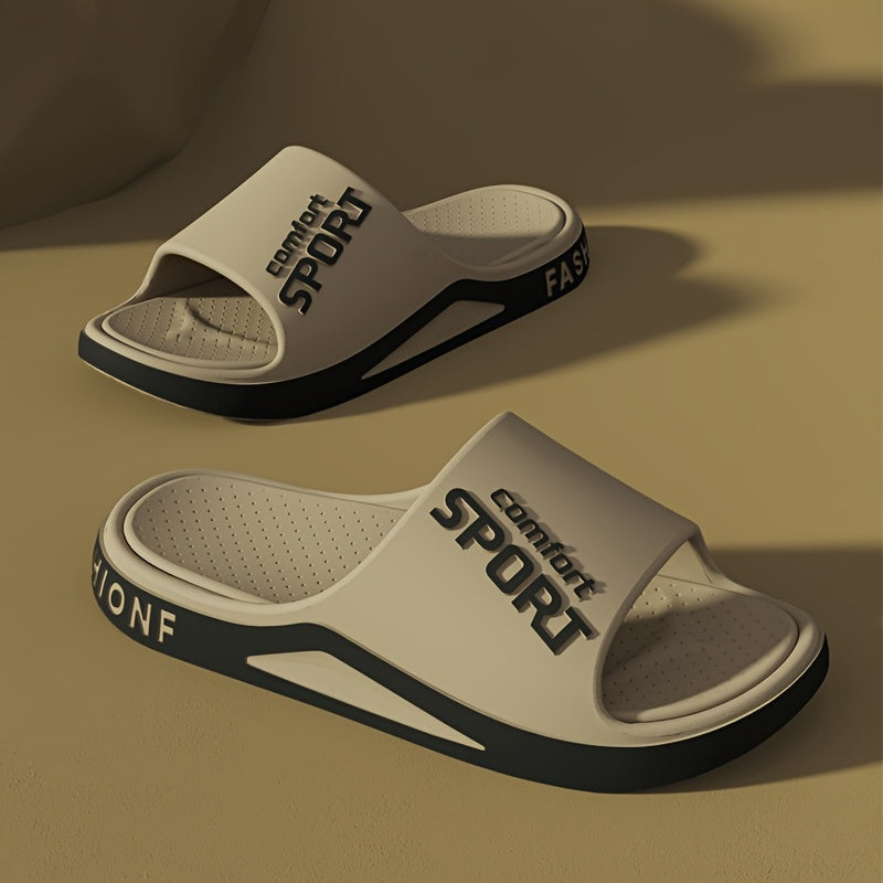 Unisex Lätta Sport Sandaler – Vadderad Slip-On Design