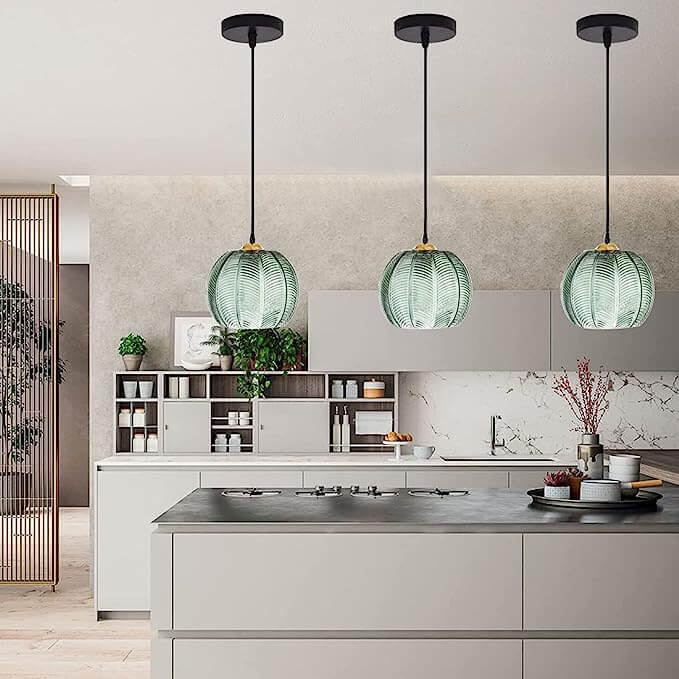 Taklampa - Modern Design med Matt Glas