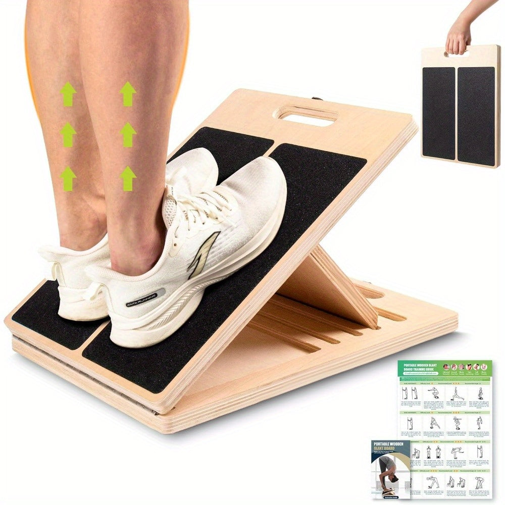 Pro Calf Stretch Board – Justerbar och Bärbar för Optimal Stretch