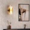 Modern Vägglampa - Alabaster & Metall