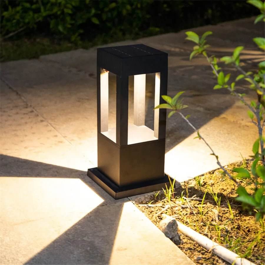 Trädgårdsgånglampa - Solenergi LED Utomhuslampa