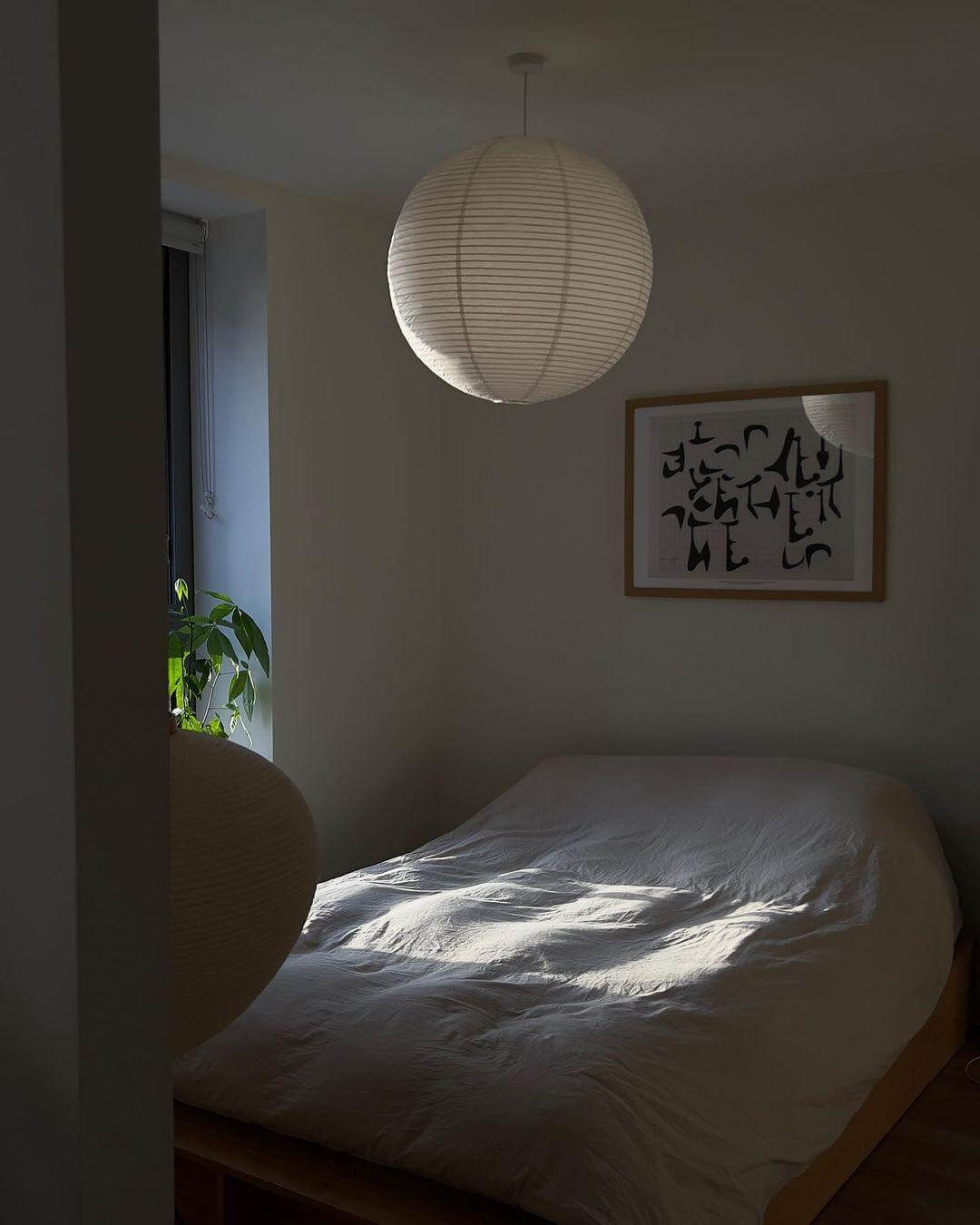 Pappershänglampa - Designbelysning