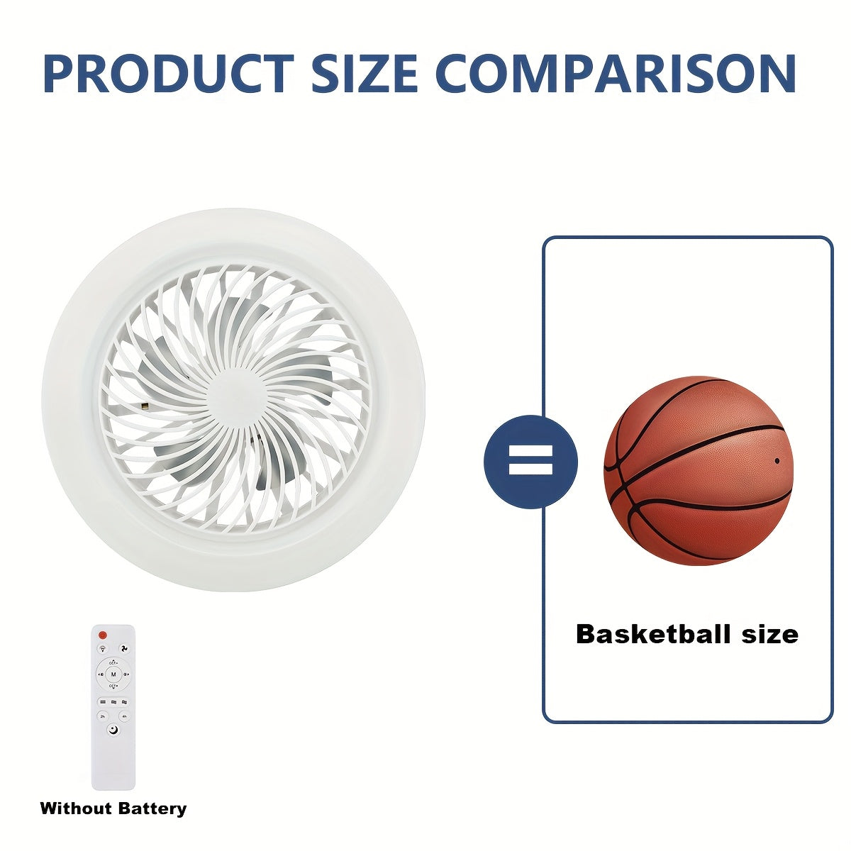 LED Slim Takfläktlampa – Dimbar och Tyst