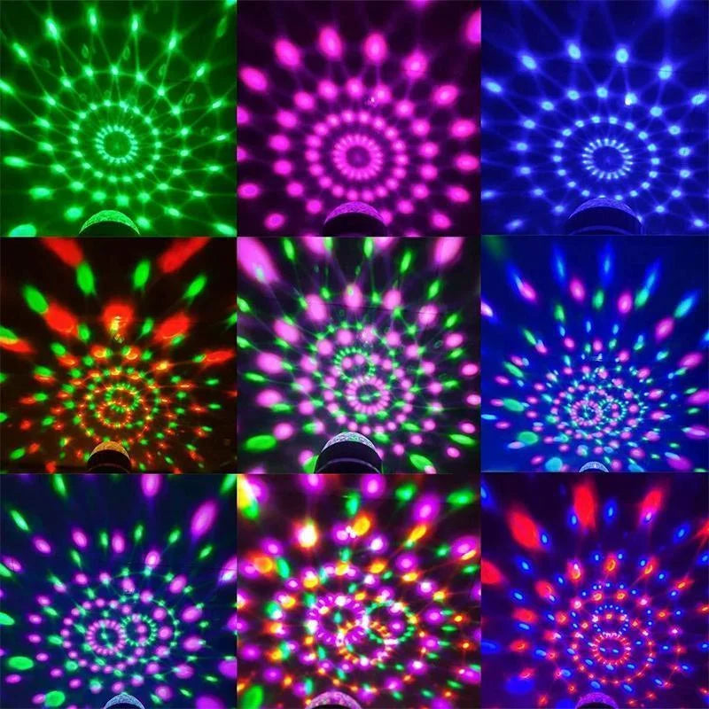 LED Disco Party Lampa – PartyGlow Spin