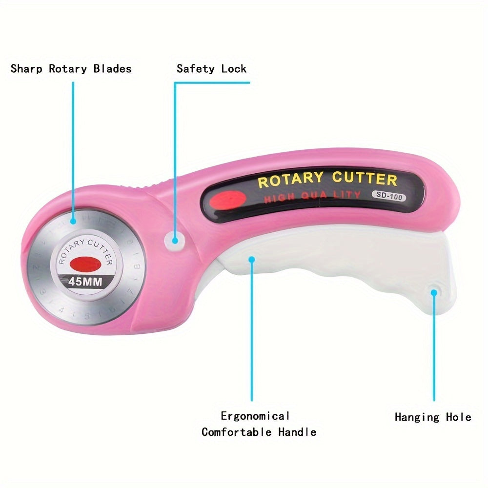 Rotary Cutter Set – Perfekt för sömnad, quiltning och DIY-projekt
