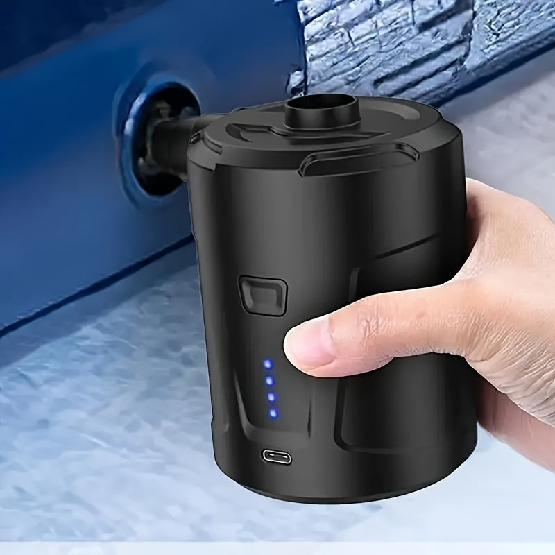 Uppladdningsbar Mini Luftpump – Trådlös & Ultralätt för Utomhusbruk