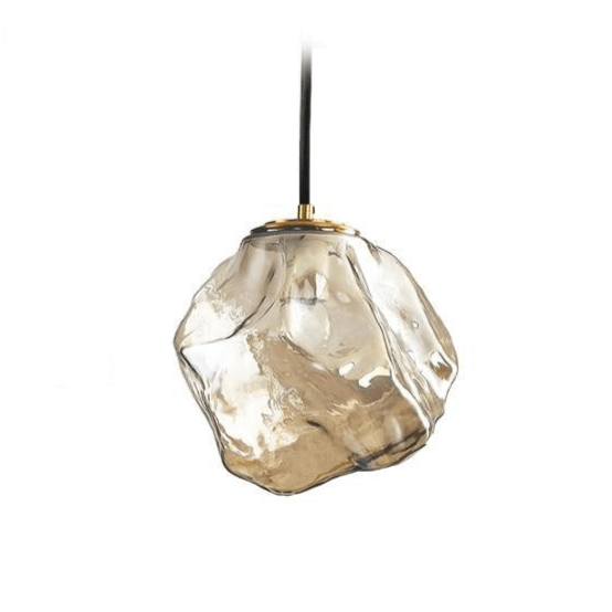 Hänglampa med Lavaglas Design